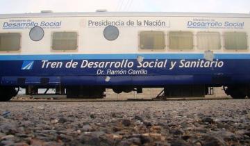 Imagen de El tren de atención social y sanitaria estará durante 15 días en Chascomús