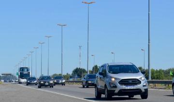 Imagen de Fin de semana largo: cerca de 2.500 autos pasan por hora hacia la Costa Atlántica