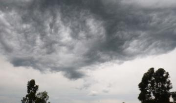 Imagen de Alerta meteorológico por tormentas fuertes con ráfagas