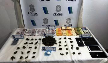 Imagen de Allanamiento en Dolores: detienen a una mujer y secuestran marihuana y cocaína listas para vender