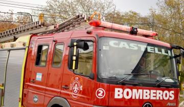 Imagen de Castelli: una mujer resultó herida tras caerse de su moto