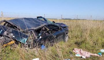 Imagen de Una mujer herida tras un accidente en la Ruta 29