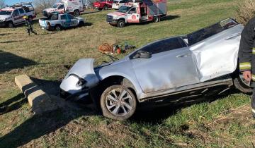Imagen de Fin de semana extra largo: tres fuertes accidentes en las rutas de la región