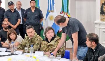 Imagen de Temporal en Bahía Blanca: cómo sigue la situación luego de las visitas de Milei y Kicillof para evaluar la emergencia