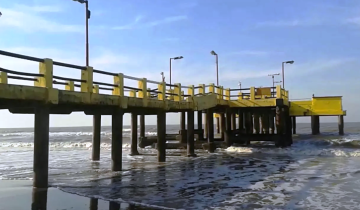 Imagen de Partido de La Costa: cierran el muelle de San Clemente por peligro de derrumbe