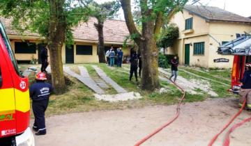 Imagen de Villa Gesell: una mujer herida tras la explosión de una garrafa en una vivienda