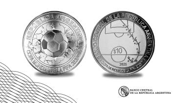Imagen de Polémica: el Banco Central lanzó una moneda conmemorativa del Mundial 1986 y omitió a Maradona en el homenaje