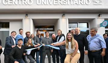 Imagen de Mar Chiquita: se inauguró el Centro Universitario “Puentes” en Coronel Vidal
