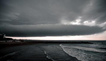 Imagen de Alerta por tormentas en la Costa Atlántica: a qué distritos alcanza y por cuánto tiempo rige
