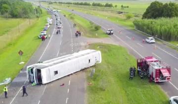 Imagen de Accidente en la Ruta 2: tres alumnos y una docente se encuentran en grave estado