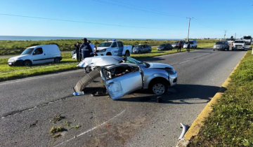 Imagen de Tragedia en la Ruta 11: un auto chocó contra una columna y murió una beba de 2 años