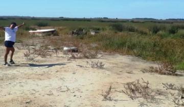 Imagen de Chascomús: luego de 50 años, la laguna La Salada de Monasterio se quedó sin agua