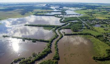 Imagen de Inundaciones en la Provincia: ya hay dos millones de hectáreas afectadas por el agua