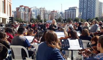 Imagen de La Orquesta Escuela de Dolores deslumbra en Mar del Plata