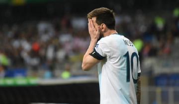 Imagen de Tres meses de suspensión para Messi por sus declaraciones contra Conmebol