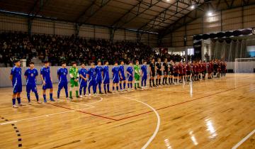 Imagen de Aniversario de Dolores: la Selección Argentina de Futsal inauguró el Estadio