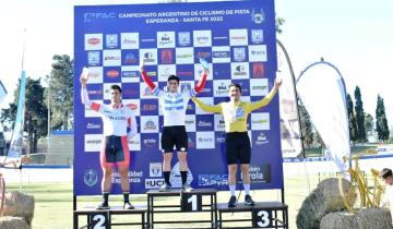Imagen de El ciclista costero Lucas Vilar se coronó Campeón Argentino en Santa Fe