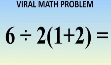 Imagen de El cálculo matemático que es viral y genera discusión: ¿da 1 ó 9?