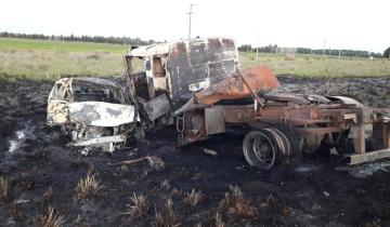 Imagen de Tres vehículos protagonizaron un grave accidente en la Ruta 41