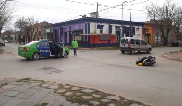 Imagen de Una mujer herida tras un accidente de tránsito en Dolores