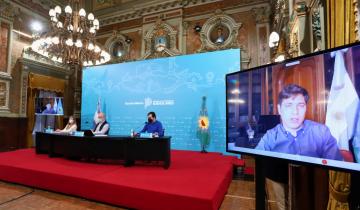 Imagen de Kicillof anunció nuevas aperturas y el retorno seguro a la presencialidad en escuelas de 24 distritos bonaerenses