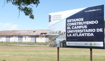 Imagen de La Universidad Atlántida construye su sede dolorense en los galpones del ferrocarril