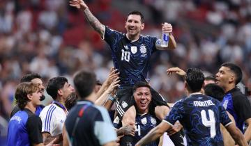 Imagen de Argentina vs. Inglaterra: el especial recuerdo de Lionel Messi a Diego Maradona tras la histórica victoria en semifinales del Mundial 2026