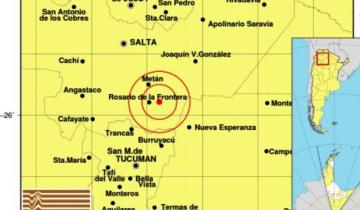 Imagen de La semana comenzó con un temblor