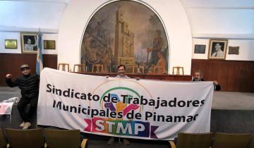 Imagen de Pinamar: municipales realizan un paro por tiempo indeterminado en protesta porque no les pagaron el aumento acordado
