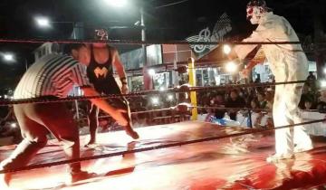 Imagen de El show de lucha libre de La Masa llega a San Clemente y Mar de Ajó