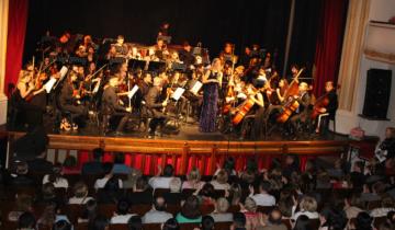 Imagen de Se presentó la Orquesta Sinfónica Juvenil en el Teatro Unione