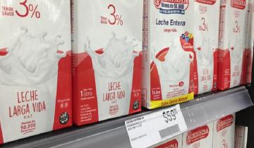 Imagen de El litro de leche ya se vende a 60 pesos en la región