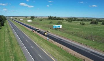 Imagen de Ruta 2: avanza la repavimentación en 146 kilómetros que conectan Chascomús, Lezama, Castelli y Dolores