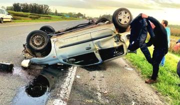 Imagen de Ruta 2: un hombre falleció tras el choque de un auto y una camioneta en Maipú