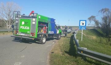 Imagen de Dolores: trasladaron al joven que protagonizó un accidente en la Ruta 2