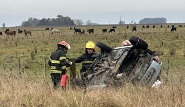 Imagen de Ruta 74: una mujer falleció tras un trágico accidente cerca de Ayacucho