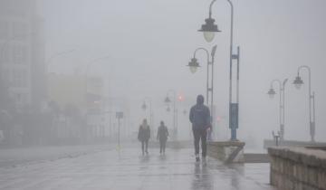Imagen de Alerta por bancos de niebla en toda la Costa Atlántica