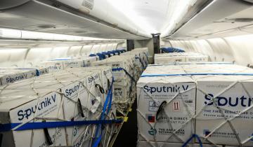 Imagen de Este martes llega al país otro vuelo de Aerolíneas Argentinas con más vacunas Sputnik V