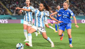 Imagen de La Selección Argentina Femenina cayó ante Italia en su debut en el Mundial 2023
