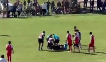 Imagen de Grave agresión a un árbitro de Dolores en la Liga Madariaguense: un hombre ingresó al campo de juego y lo atacó