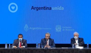 Imagen de El presidente Alberto Fernández anunció la continuidad de la cuarentena en 8 provincias y el AMBA
