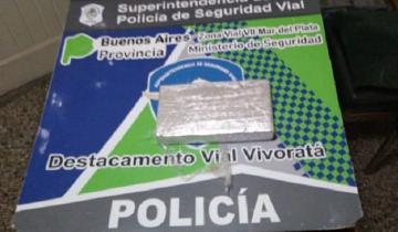 Imagen de Lo echaron del país por vender droga y apareció en la Ruta 2 con un kilo de cocaína