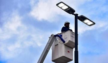 Imagen de El intendente de Dolores anunció más cuadras que contarán con luces LED