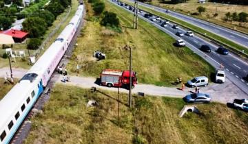 Imagen de Chascomús: un muerto y dos heridos tras la colisión entre un auto y el tren a Mar del Plata