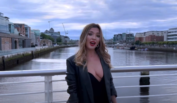 Imagen de La dolorense Antonella Ortiz presentó su nueva cumbia con un videoclip filmado en Irlanda