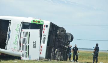 Imagen de Qué dicen las primeras pericias sobre cómo ocurrió el accidente del micro en la Ruta 2