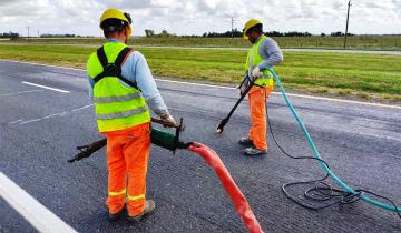 Imagen de La Región: comenzó la repavimentación de un tramo de la Ruta 63