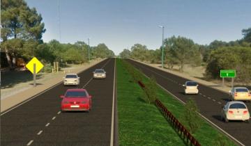 Imagen de Villa Gesell: Barrera anunció que el acceso norte a la ciudad tendrá doble vía