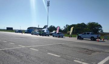 Imagen de Ruta 2: multaron a 50 'banquineros' en la vuelta del fin de semana largo