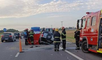 Imagen de Autovía 2: murió un joven de 20 años de Castelli tras un choque en el km 191